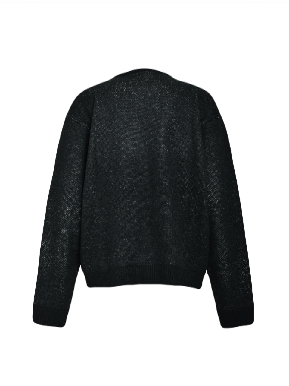 【BREATH - ブレス】  ANGEL SCRIPT LOGO MOHAIR KNIT / BLACK （ニット/ブラック)
