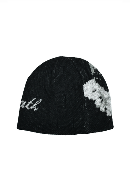 【BREATH - ブレス】  ANGEL SCRIPT LOGO MOHAIR BEANIE / BLACK （ビーニー/ブラック)