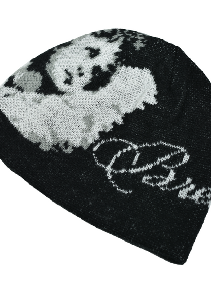 【BREATH - ブレス】  ANGEL SCRIPT LOGO MOHAIR BEANIE / BLACK （ビーニー/ブラック)