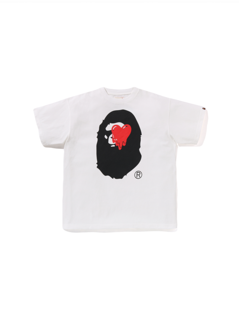 【EMOTIONALLY UNAVAILABLE - エモーショナリー アンアベイラブル】EU BAPE FACE SS TEE WHITE (Tシャツ/ホワイト)