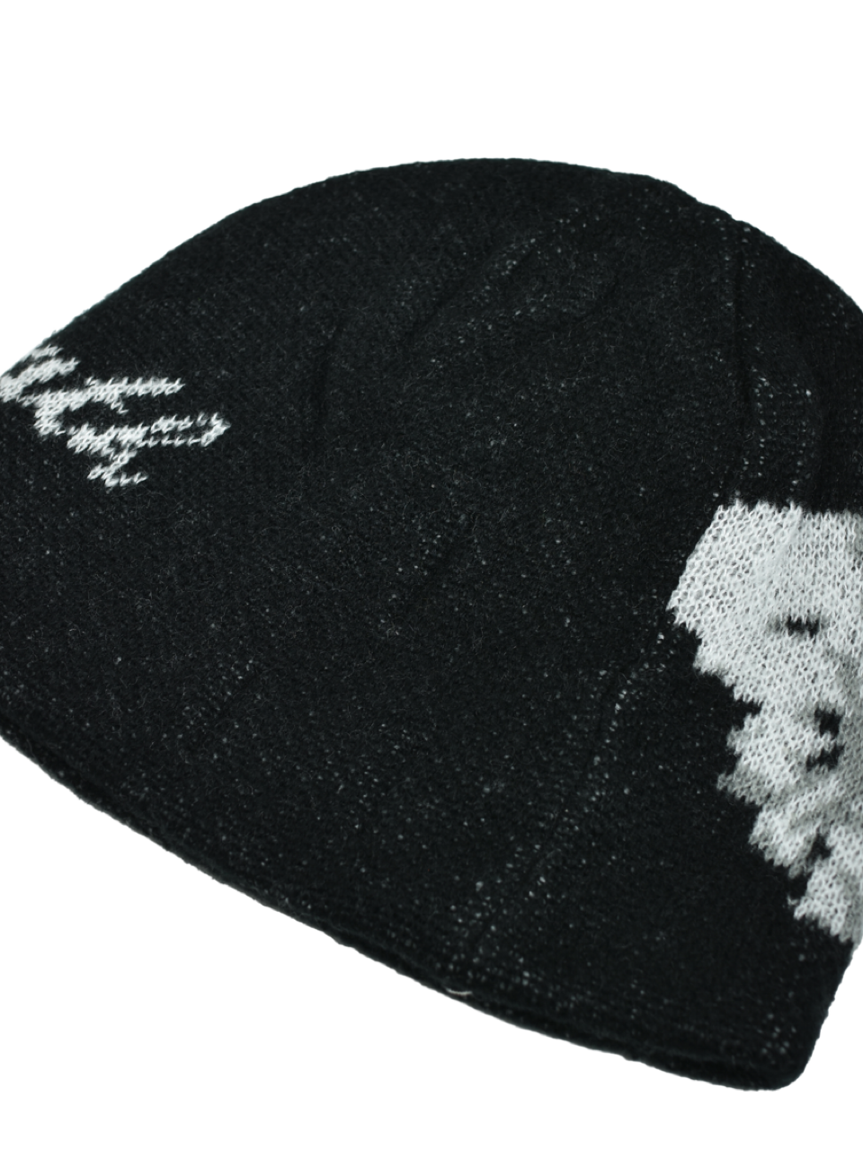 【BREATH - ブレス】  ANGEL SCRIPT LOGO MOHAIR BEANIE / BLACK （ビーニー/ブラック)