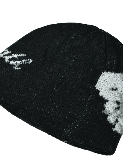 【BREATH - ブレス】  ANGEL SCRIPT LOGO MOHAIR BEANIE / BLACK （ビーニー/ブラック)