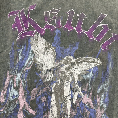【KSUBI - スビ】FALLEN EKCESS SS TEE CHARCOAL / CHARCOAL (Tシャツ/チャコール)
