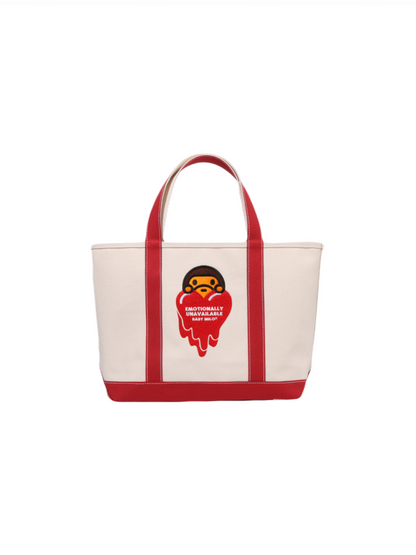 【EMOTIONALLY UNAVAILABLE - エモーショナリー アンアベイラブル】EU MIRO TOTE　(バッグ/レッド)