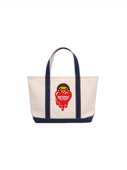 【EMOTIONALLY UNAVAILABLE - エモーショナリー アンアベイラブル】EU MIRO TOTE NAVY (バッグ/ネイビー)