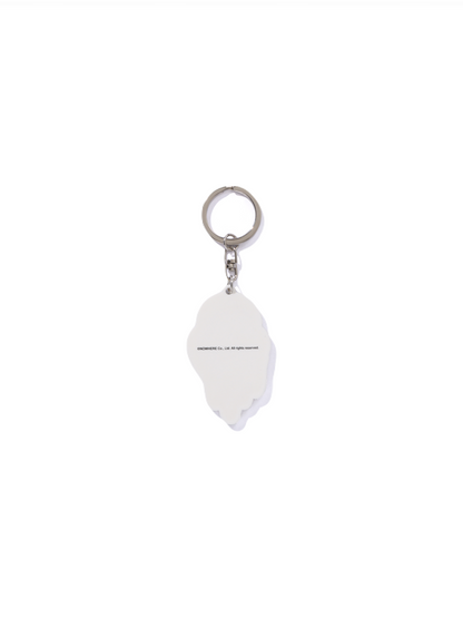 【EMOTIONALLY UNAVAILABLE - エモーショナリー アンアベイラブル】EU BABY MIRO RUBBER KEYCHAIN (キーホルダー/レッド)