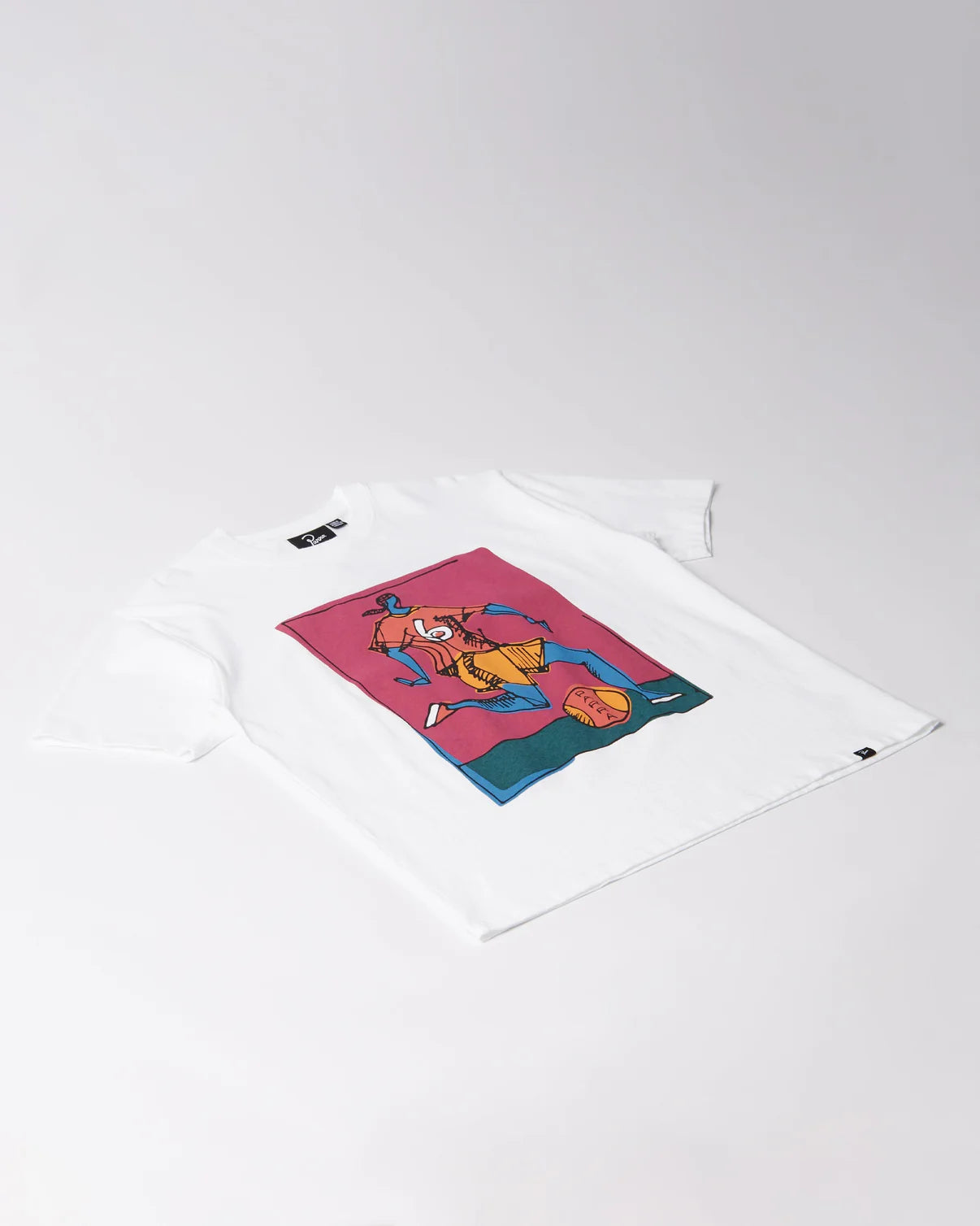 【by Parra - バイパラ】KICKED AROUND T-SHIRT / WHITE (Tシャツ/ホワイト)