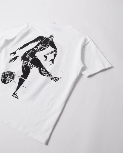 【by Parra - バイパラ】KICKED AROUND T-SHIRT / WHITE (Tシャツ/ホワイト)