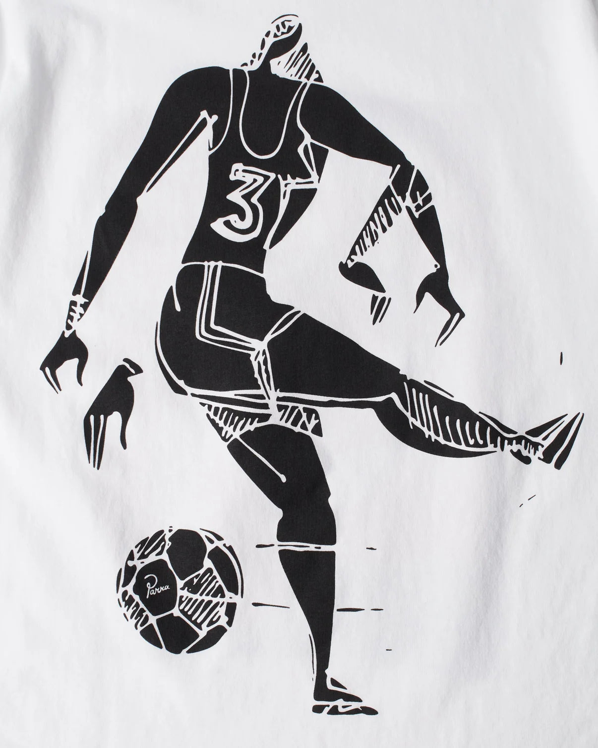 【by Parra - バイパラ】KICKED AROUND T-SHIRT / WHITE (Tシャツ/ホワイト)