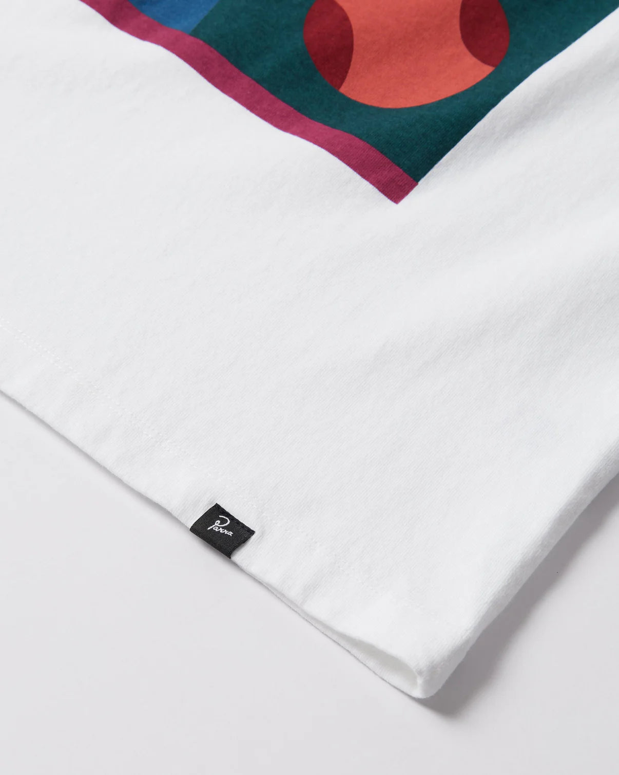 【by Parra - バイパラ】BASEKETBALL  T-SHIRT / WHITE (Tシャツ/ホワイト)