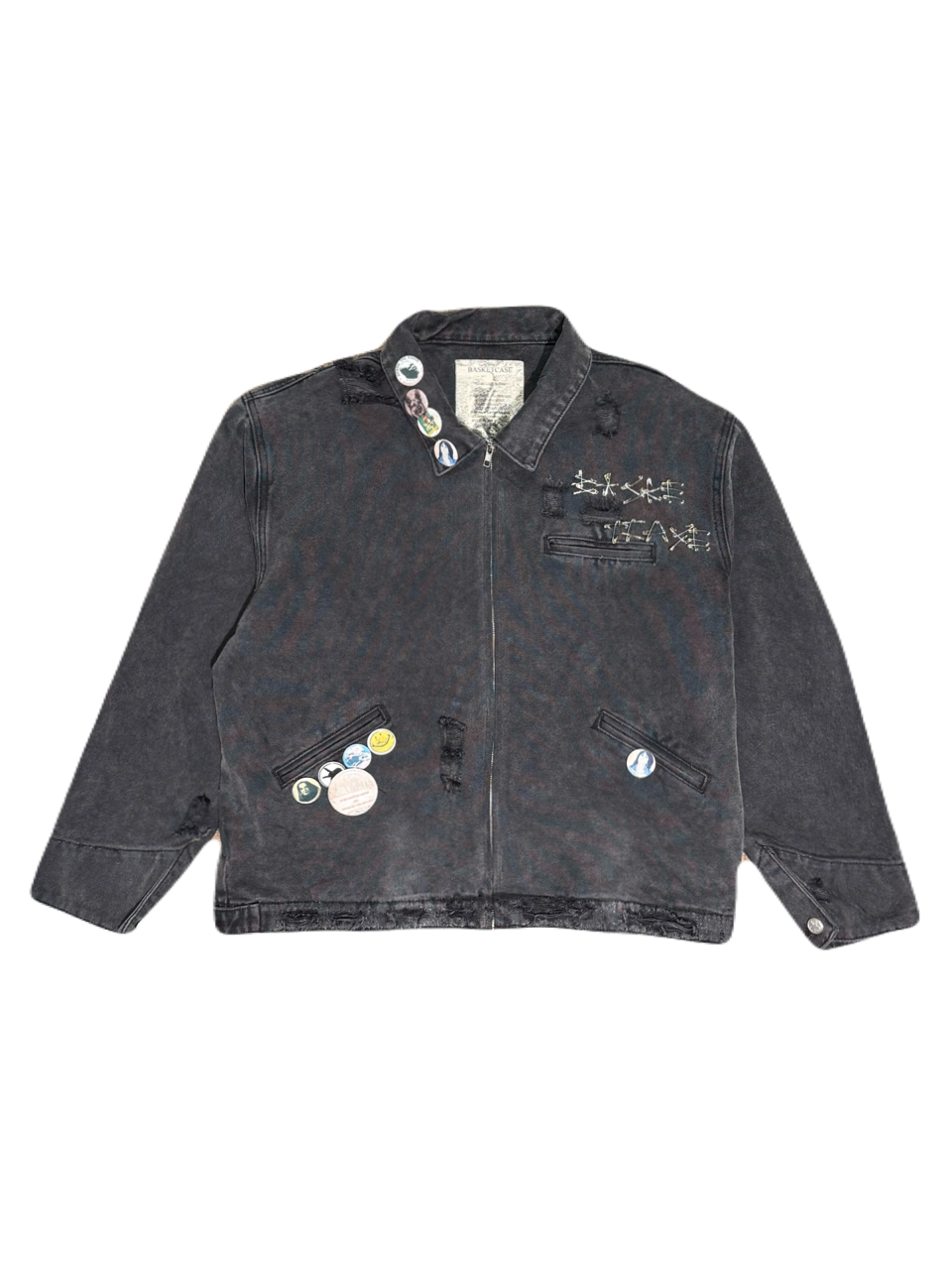 【BASKETCASE  - バスケットケース】CHARMS WORK JACKET / VINTAGE BLACK (ジャケット/ヴィンテージブラック)