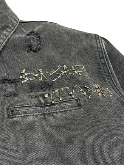 【BASKETCASE  - バスケットケース】CHARMS WORK JACKET / VINTAGE BLACK (ジャケット/ヴィンテージブラック)