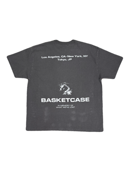 【BASKETCASE  - バスケットケース】AVE MARIA TEE / VINTAGE BLACK (Tシャツ/ヴィンテージブラック)