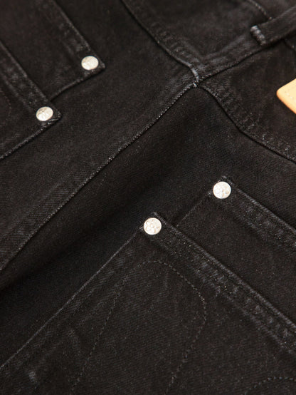 【VANDY THE PINK - ヴァンディー・ザ・ピンク】COTTON TWILL STUD PANTS / BLACK (パンツ/ブラック)