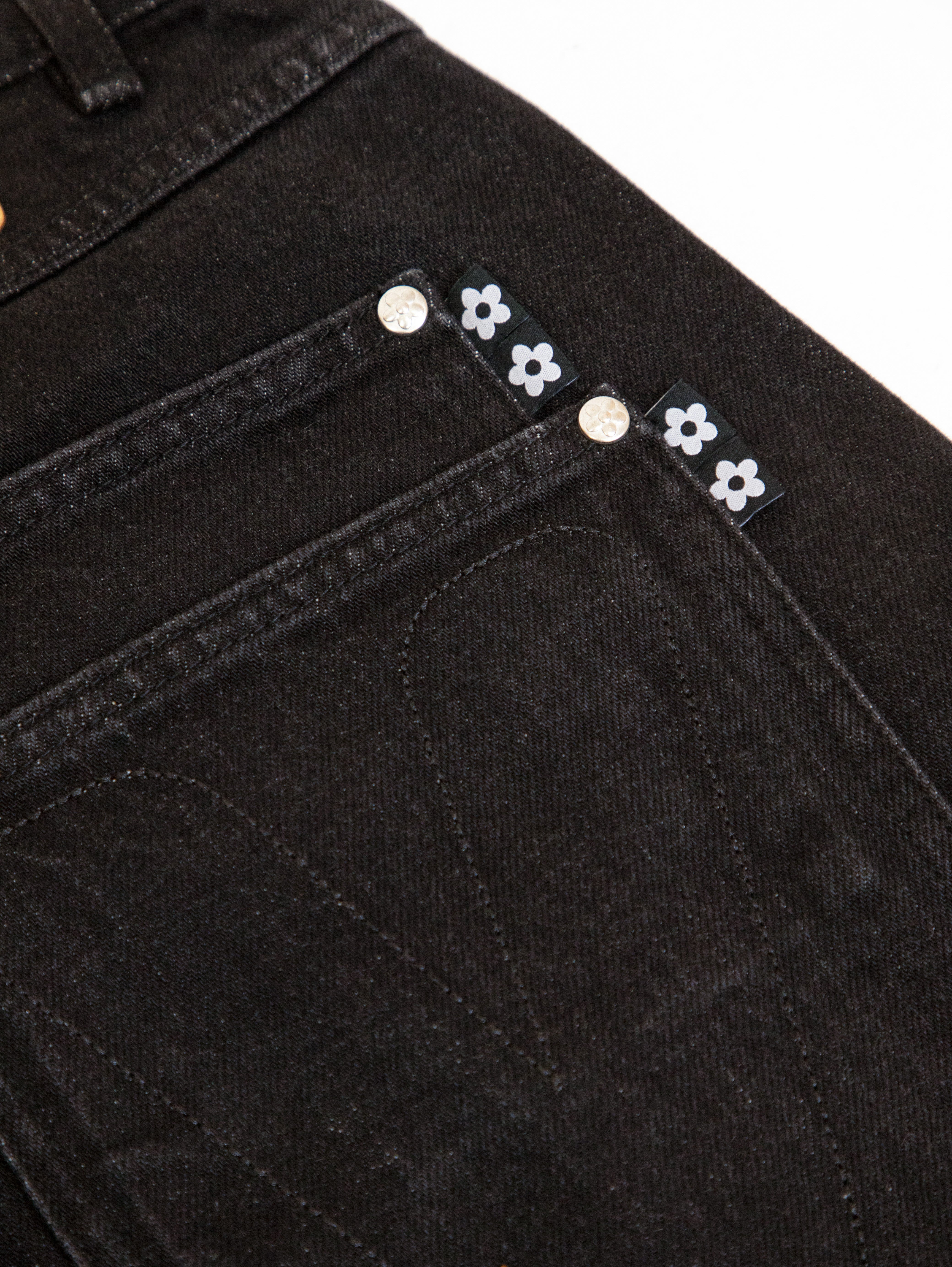 VANDY THE PINK - ヴァンディー・ザ・ピンク】COTTON TWILL STUD PANTS