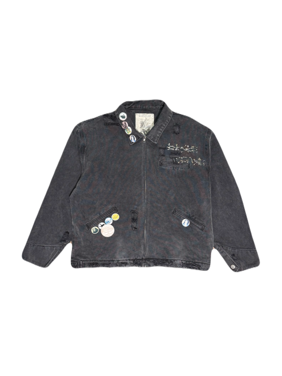 【BASKETCASE  - バスケットケース】CHARMS WORK JACKET / VINTAGE BLACK (ジャケット/ヴィンテージブラック)