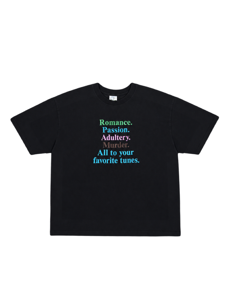 【BASKETCASE  - バスケットケース】ROMANCE T- SHIRT / BLACK (Tシャツ/ブラック)