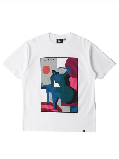【by Parra - バイパラ】BALL TO THE FACE T-SHIRT / WHITE (Tシャツ/ホワイト)