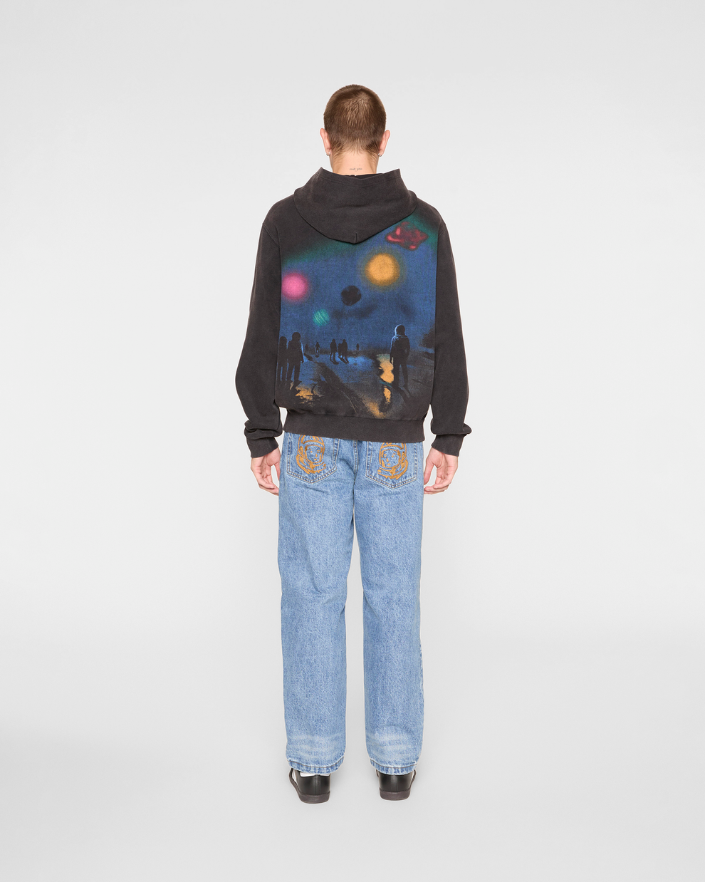 【Billionaire Boys Club-ビリオネアボーイズクラブ】TIMELAPSE HOODIE / BLACK (フーディ/ブラック)