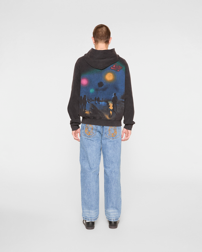 【Billionaire Boys Club-ビリオネアボーイズクラブ】TIMELAPSE HOODIE / BLACK (フーディ/ブラック)