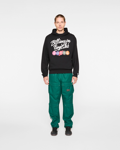 【Billionaire Boys Club-ビリオネアボーイズクラブ】SCRIPT HOODIE / BLACK (フーディ/ブラック)