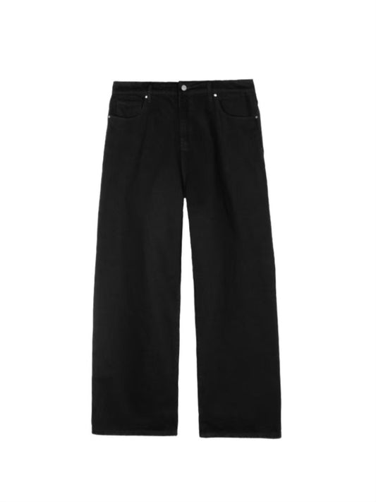 【BASKETCASE  - バスケットケース】LAX, baggy denim / BLACK (パンツ/ブラック)