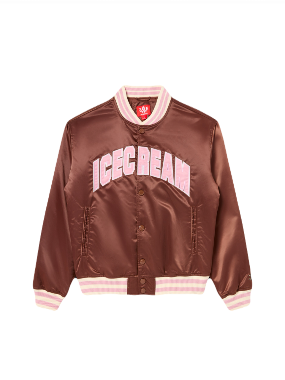 【ICE CREAM - アイスクリーム】ICE UNIVERSITY JACKET/BROWN  (ジャケット/ブラウン)