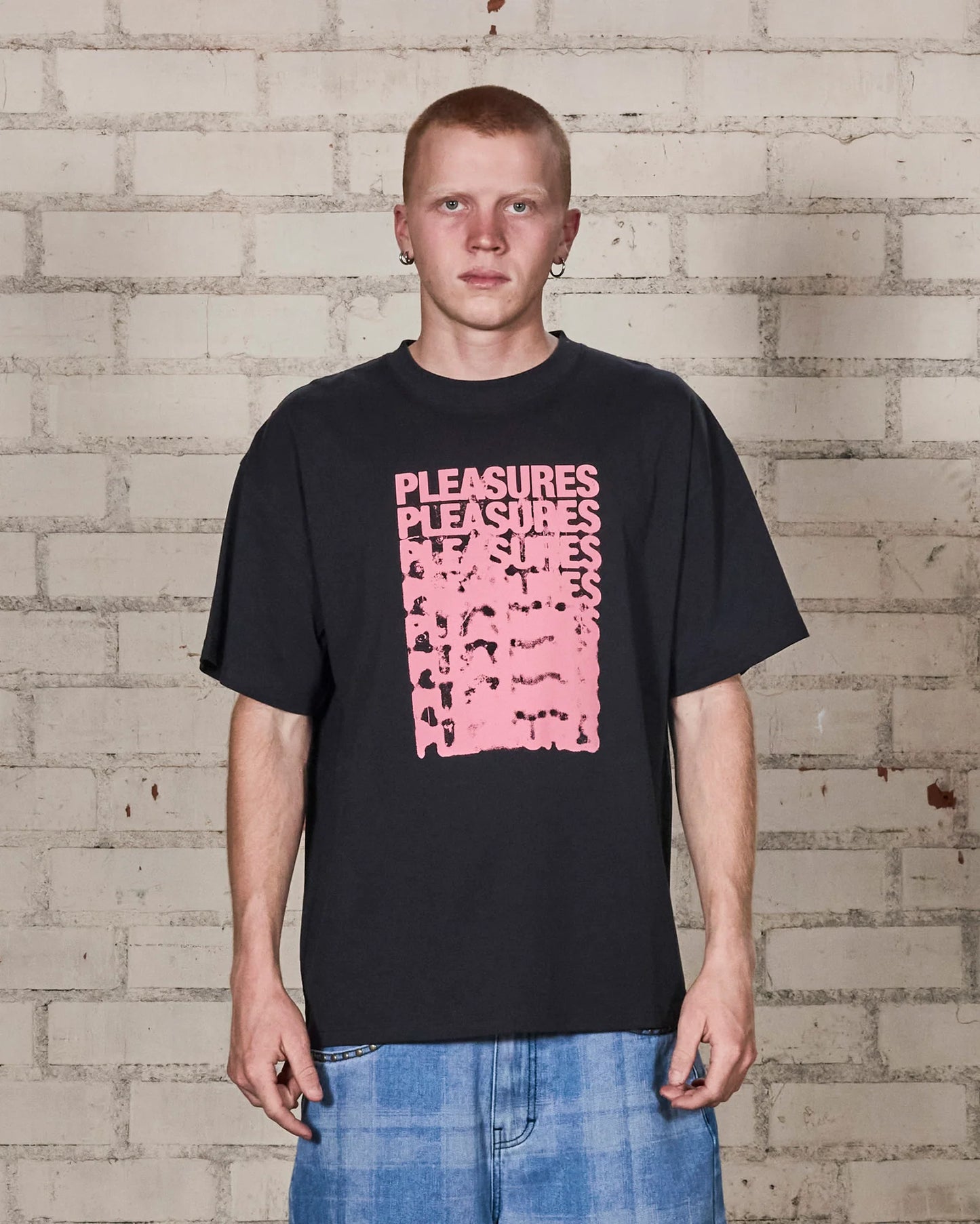 【PLEASURES - プレジャーズ】IMMOLATE T-SHIRT / BLACK (Tシャツ/ブラック)