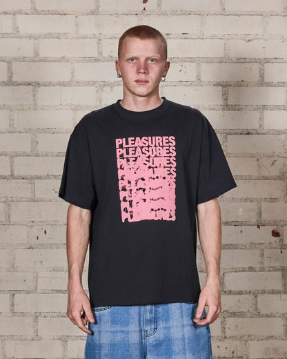 【PLEASURES - プレジャーズ】IMMOLATE T-SHIRT / BLACK (Tシャツ/ブラック)