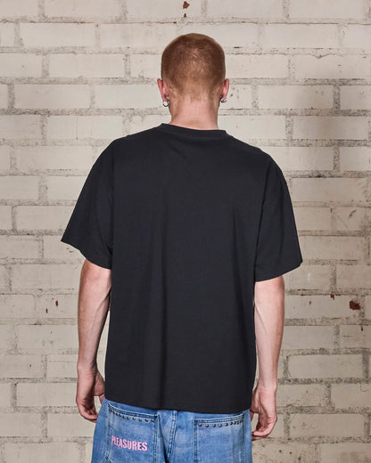 【PLEASURES - プレジャーズ】IMMOLATE T-SHIRT / BLACK (Tシャツ/ブラック)