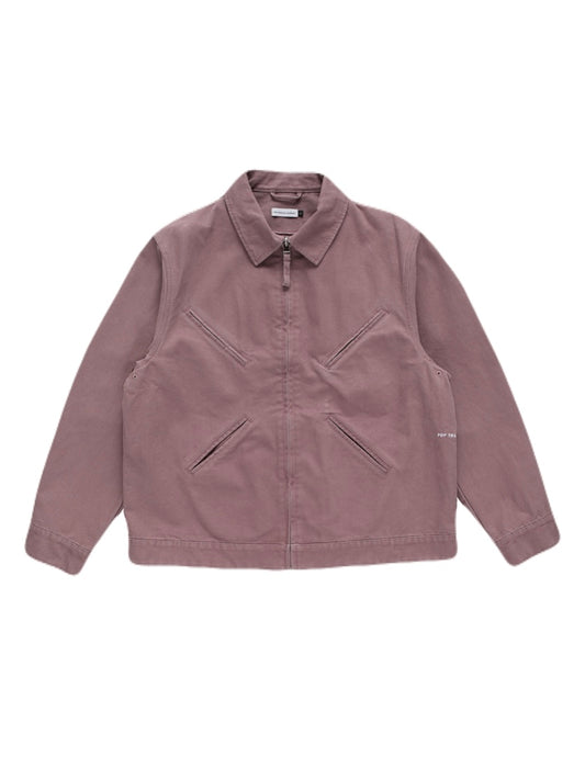 【POP TRADING COMPANY - ポップ トレーディング カンパニー】FULL ZIP JACKET / TWILIGHT MAUVE (ジャケット/トワイライトモーブ)