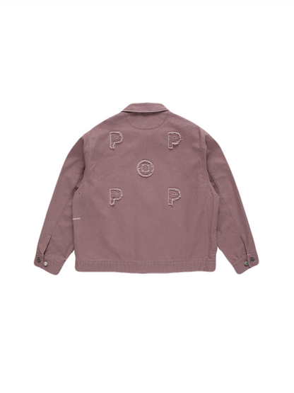 【POP TRADING COMPANY - ポップ トレーディング カンパニー】FULL ZIP JACKET / TWILIGHT MAUVE (ジャケット/トワイライトモーブ)