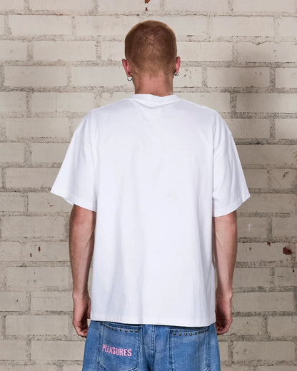 【PLEASURES - プレジャーズ】ON FILM T-SHIRT / WHITE (Tシャツ/ホワイト)