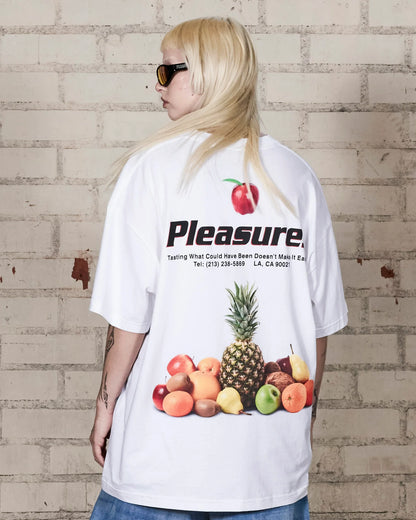 【PLEASURES - プレジャーズ】DELIVERY T-SHIRT / WHITE (Tシャツ/ホワイト)