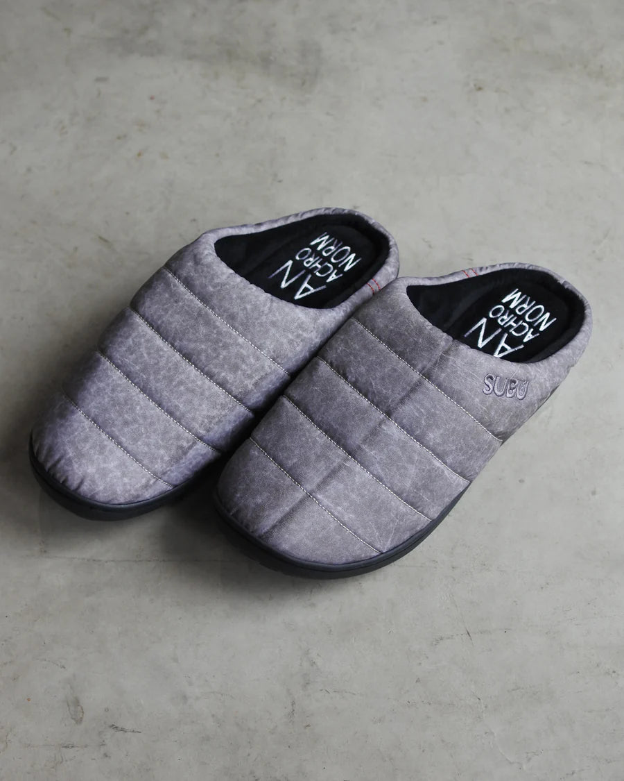 【ANACHRONORM - アナクロノーム】ANSB001 SUBU×ANACHRONORM DIRTPAINT NYLON SANDAL / WHITE (サンダル/ホワイト)