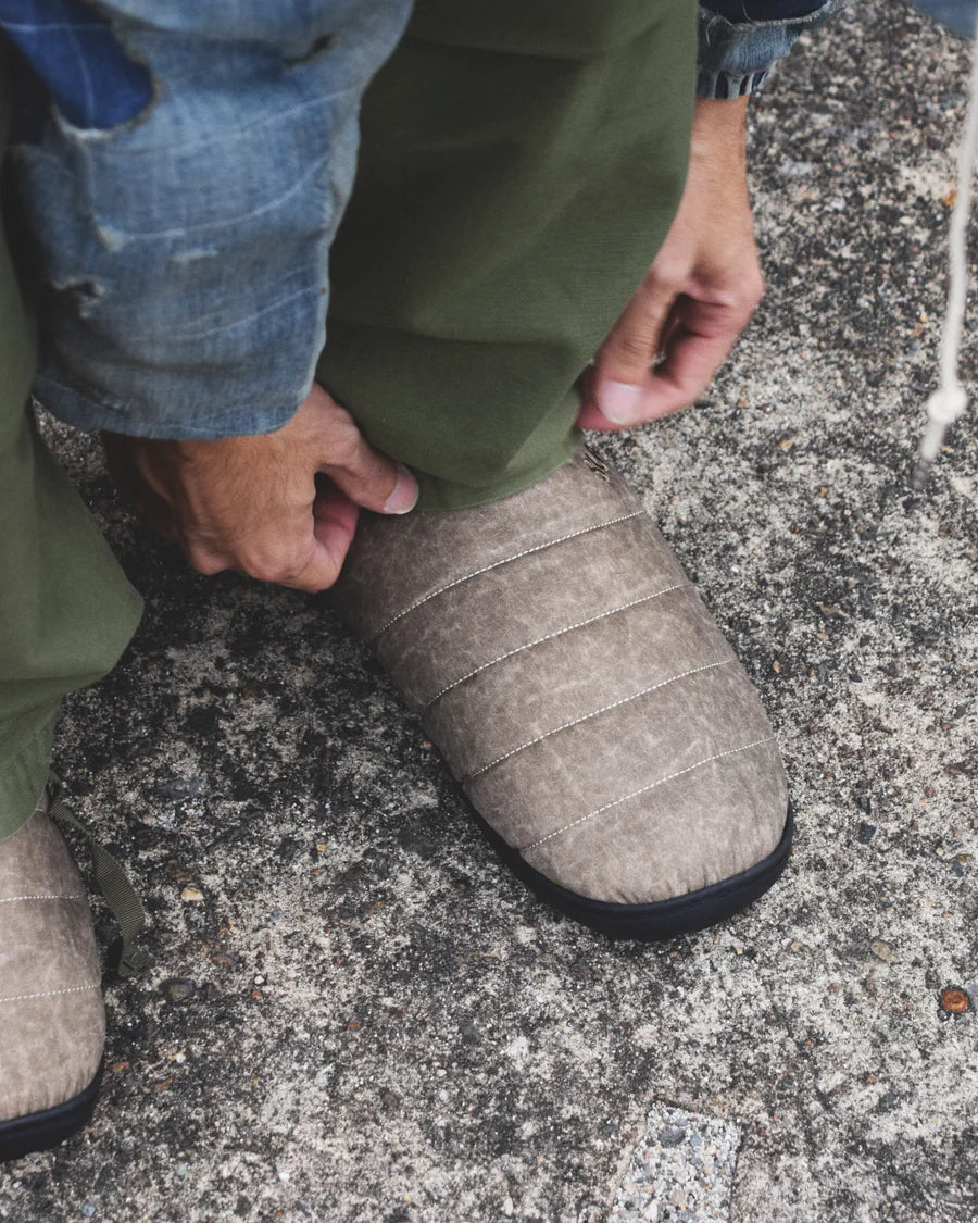 【ANACHRONORM - アナクロノーム】ANSB001 SUBU×ANACHRONORM DIRTPAINT NYLON SANDAL / BWIGE (サンダル/ベージュ)