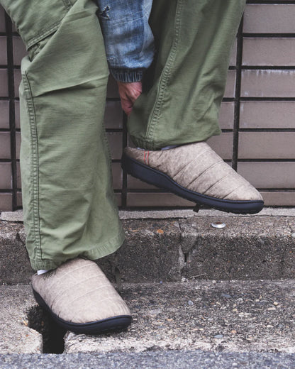 【ANACHRONORM - アナクロノーム】ANSB001 SUBU×ANACHRONORM DIRTPAINT NYLON SANDAL / BWIGE (サンダル/ベージュ)