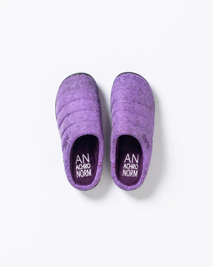 【ANACHRONORM - アナクロノーム】ANSB001 SUBU×ANACHRONORM DIRTPAINT NYLON SANDAL / PURPLE (サンダル/パープル)