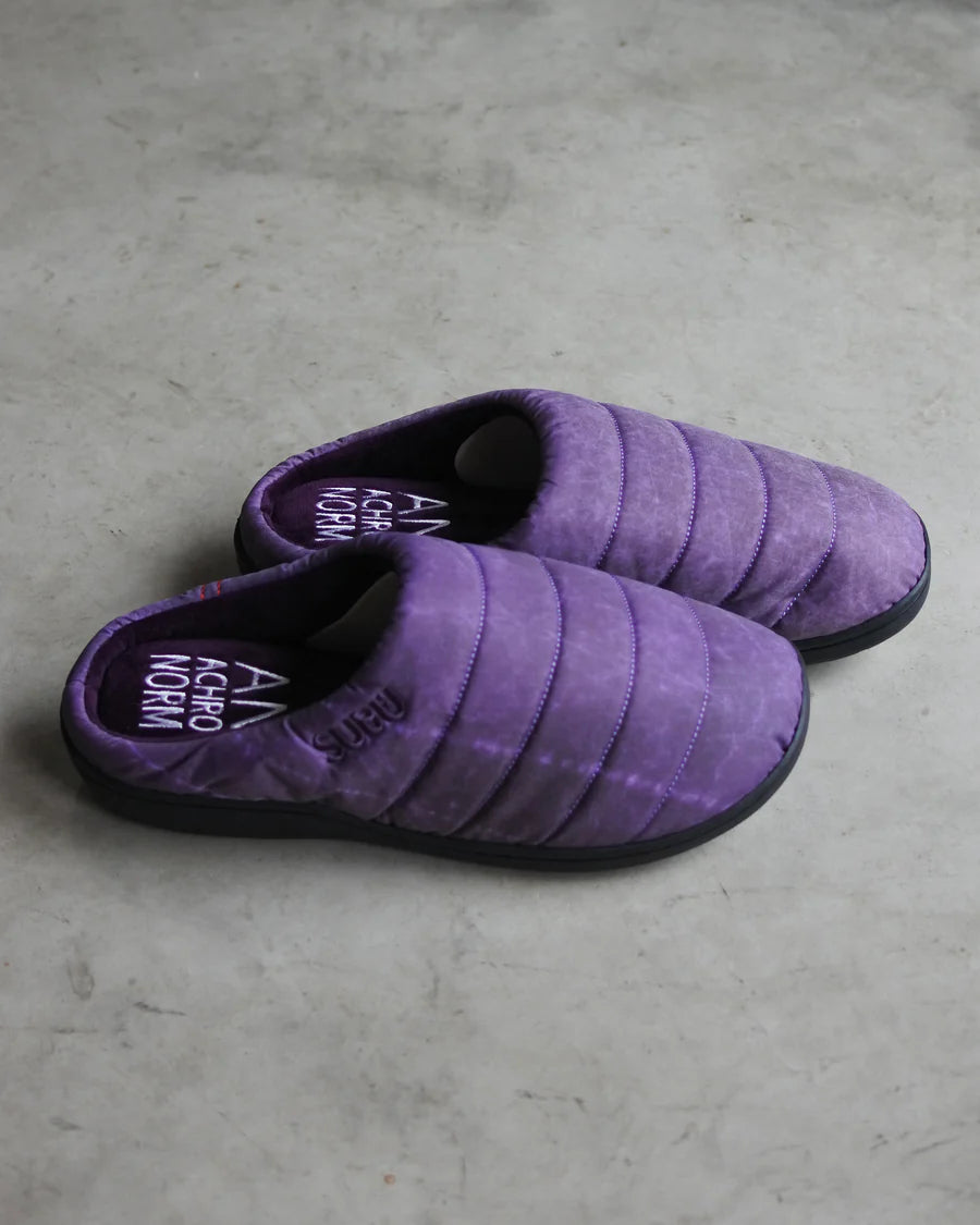 【ANACHRONORM - アナクロノーム】ANSB001 SUBU×ANACHRONORM DIRTPAINT NYLON SANDAL / PURPLE (サンダル/パープル)