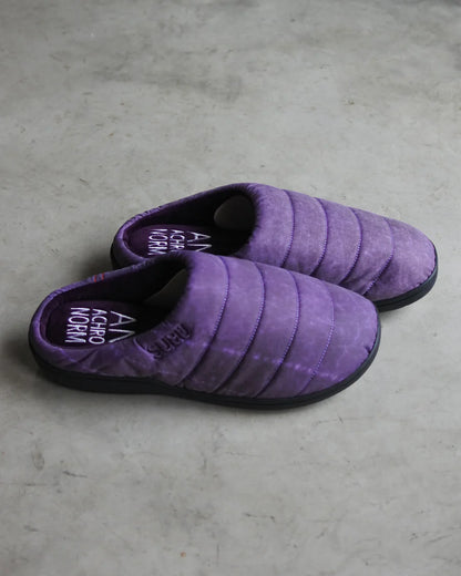 【ANACHRONORM - アナクロノーム】ANSB001 SUBU×ANACHRONORM DIRTPAINT NYLON SANDAL / PURPLE (サンダル/パープル)