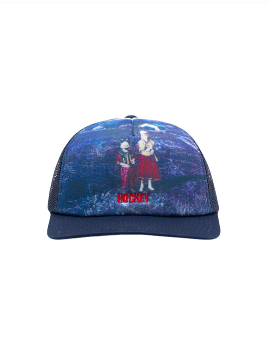 【HOCKEY - ホッケー 】 FARM KIDS TRUCKER HAT / NAVY (キャップ/ネイビー)