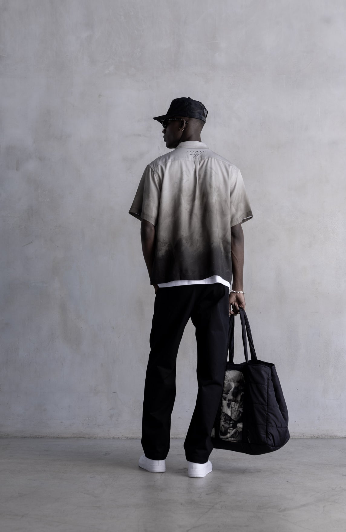 【STAMPD - スタンプド】VAN GOSH CAMP COLOR / SKP (シャツ/スケルトンプリント)
