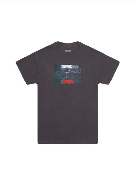 【HOCKEY - ホッケー 】 FARM KIDS TEE / PEPPER/Pigment Dyed (Tシャツ/ペッパー)