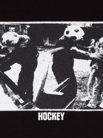 【HOCKEY - ホッケー 】 LIGA TEE / BLACK (Tシャツ/ブラック)