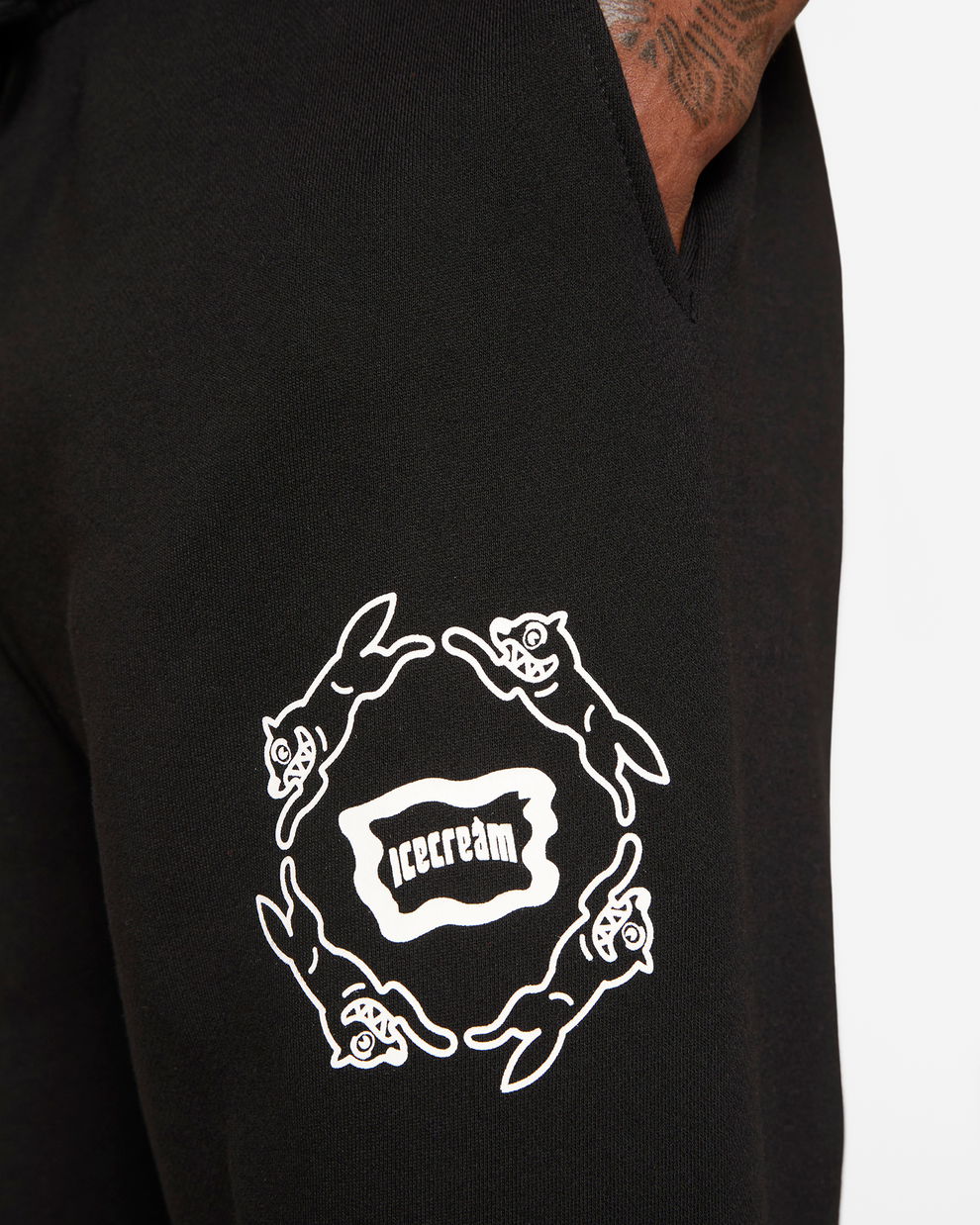 【ICE CREAM - アイスクリーム】VERTICAL SWEATPANTS / WHINTER WHITE (パンツ/ウィンターホワイト)