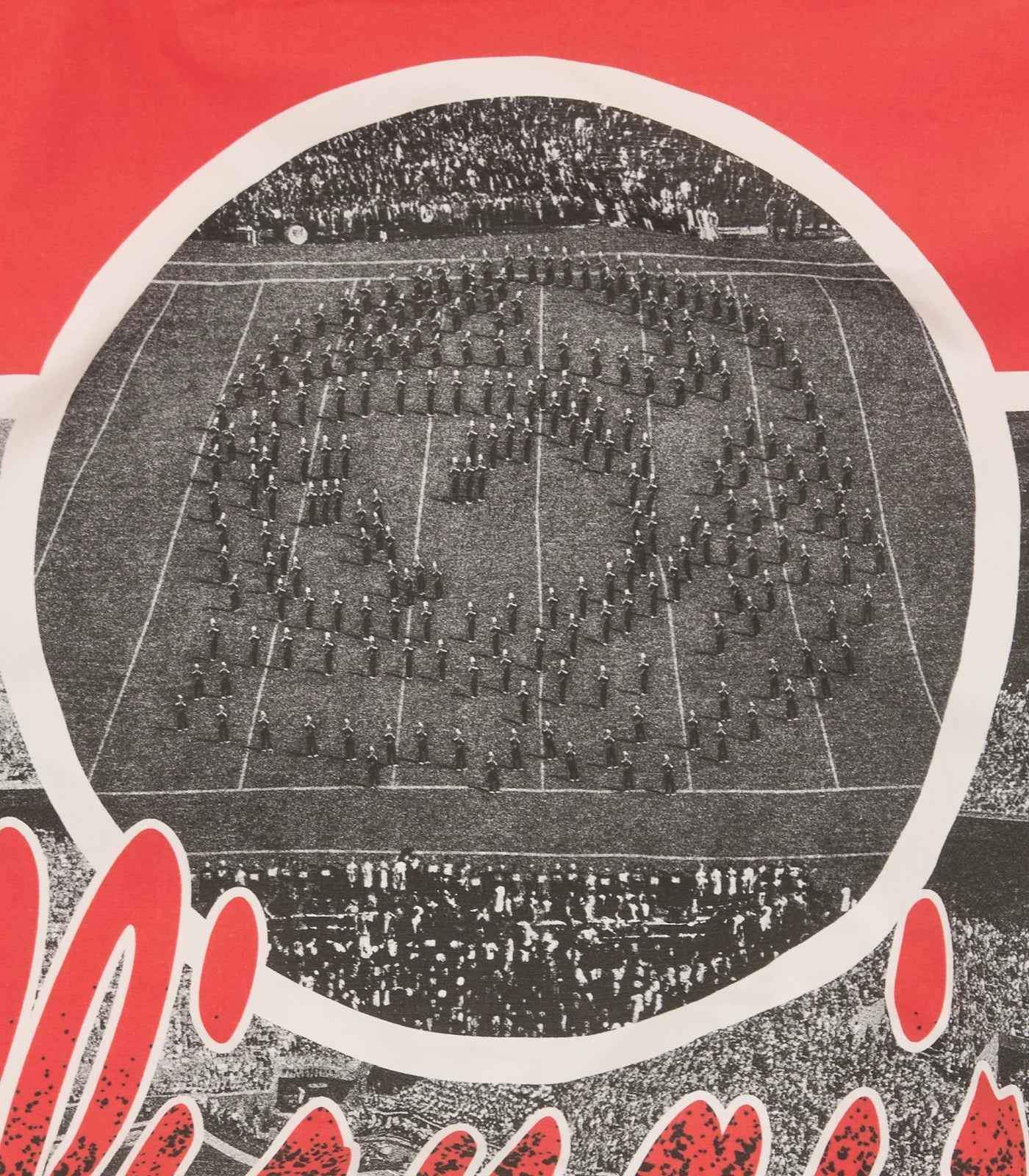 【Billionaire Boys Club-ビリオネアボーイズクラブ】 STADIUM BOMBER JACKET / WHITE/RED (ジャケット/ホワイト/レッド)