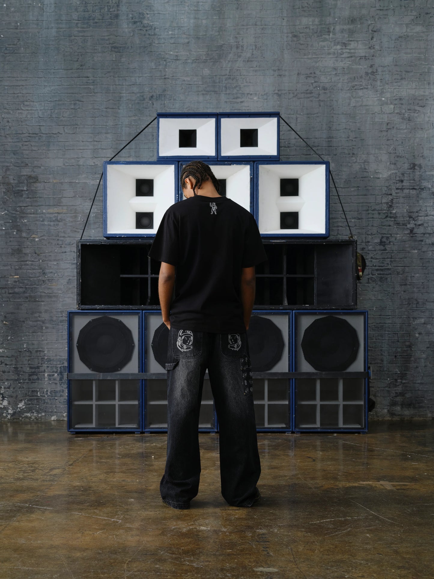 【Billionaire Boys Club-ビリオネアボーイズクラブ】 DIAMONDS & DOLLARS DENIM CARPENTER PANTS / BLACK (パンツ/ブラック)