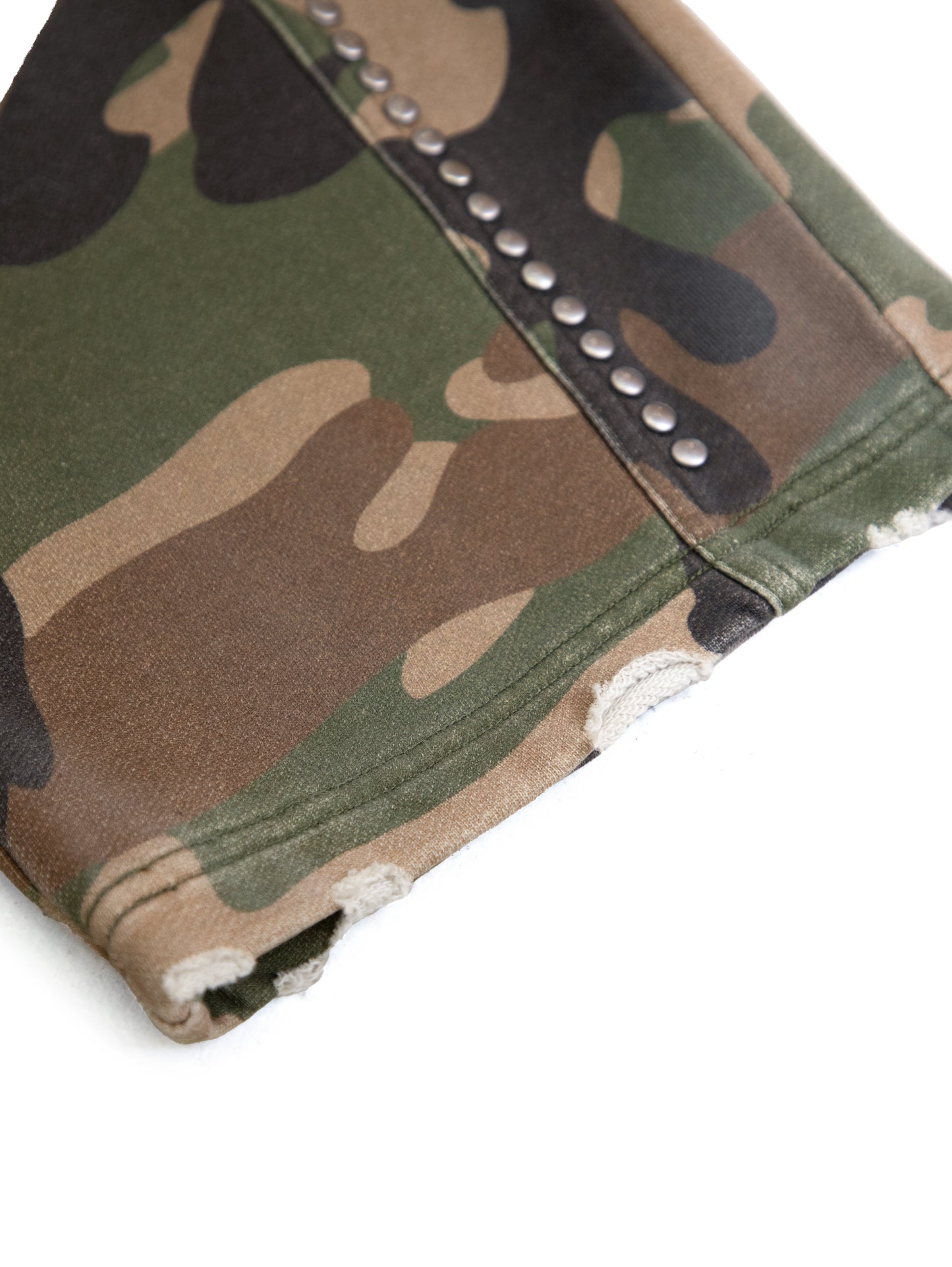 【VANDY THE PINK - ヴァンディー・ザ・ピンク】WASHED GREEN CAMO SWEATPANTS / WASHED CAMO (パンツ/ウォッシュドカモ)