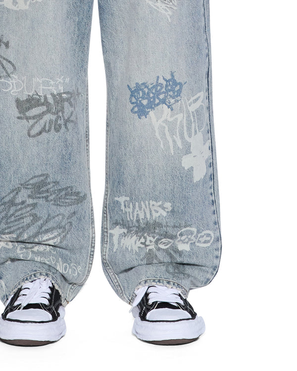 【KSUBI - スビ】MAXX ROGUE BLUE GRAFFITI / BLUE (パンツ/ブルー)