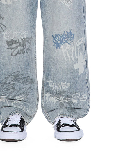 【KSUBI - スビ】MAXX ROGUE BLUE GRAFFITI / BLUE (パンツ/ブルー)